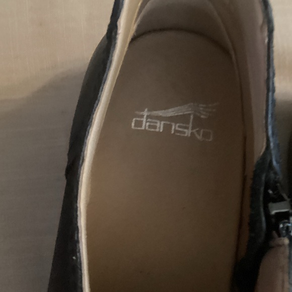 NWT Dansko womens  Black Leather Boots - Picture 5 of 9